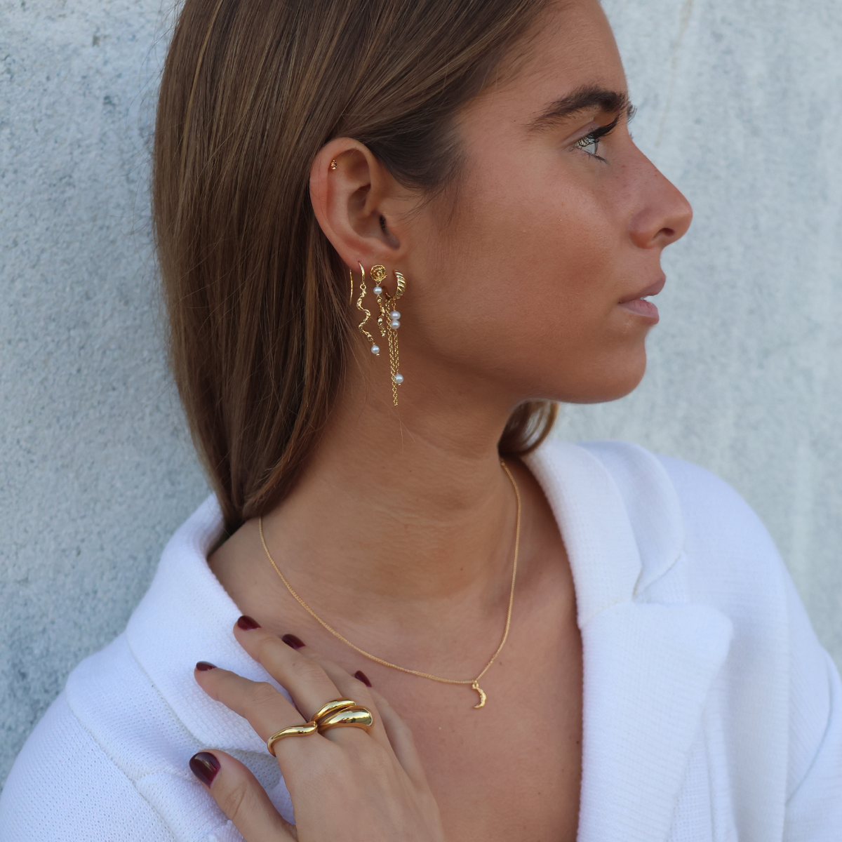 Kalo Pearl Øreringe wintherstudio-dk