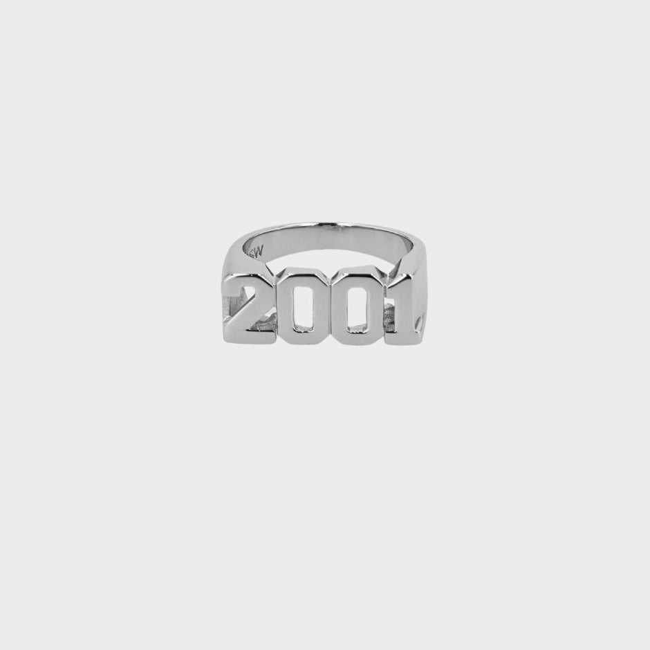 Birth Year Ring Silver wintherstudio-se