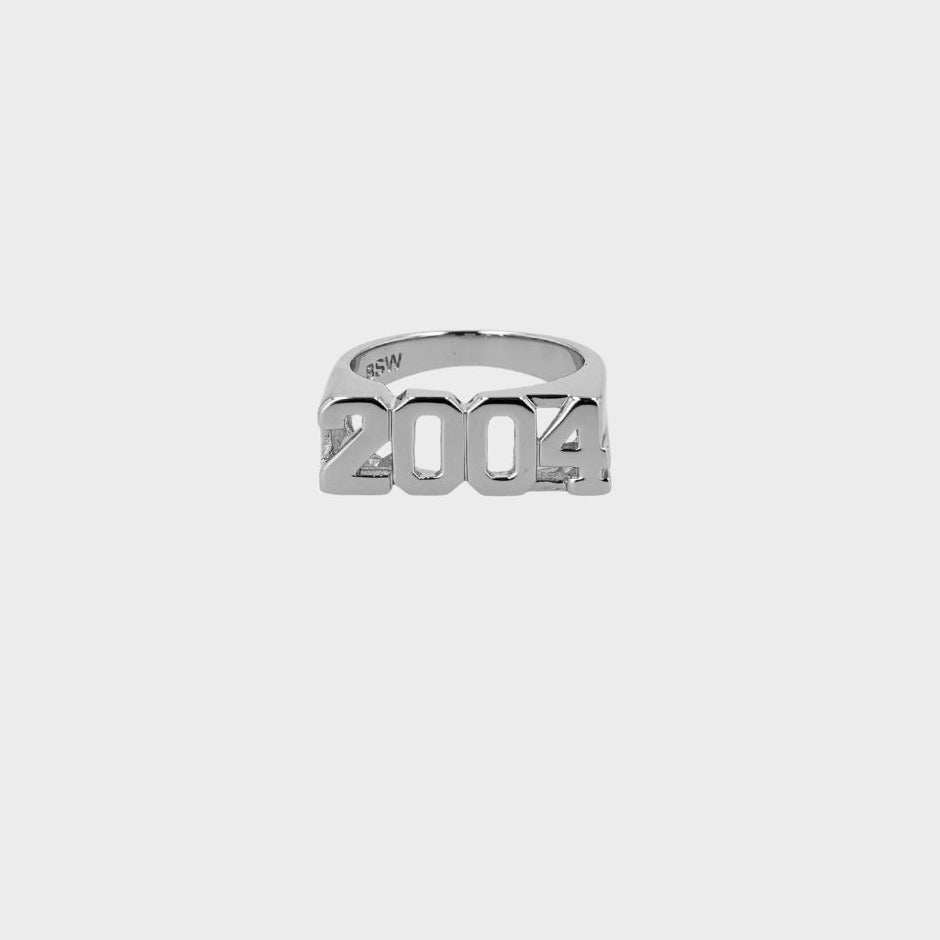 Birth Year Ring Silver wintherstudio-se