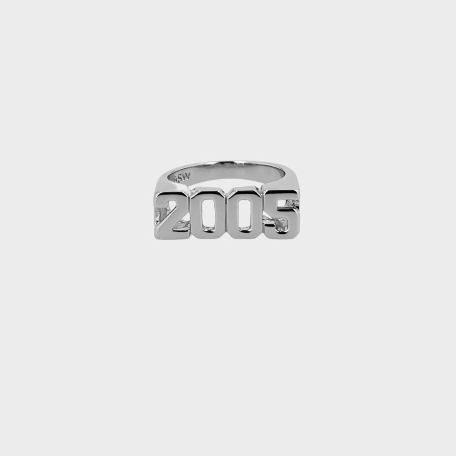 Birth Year Ring Silver wintherstudio-se