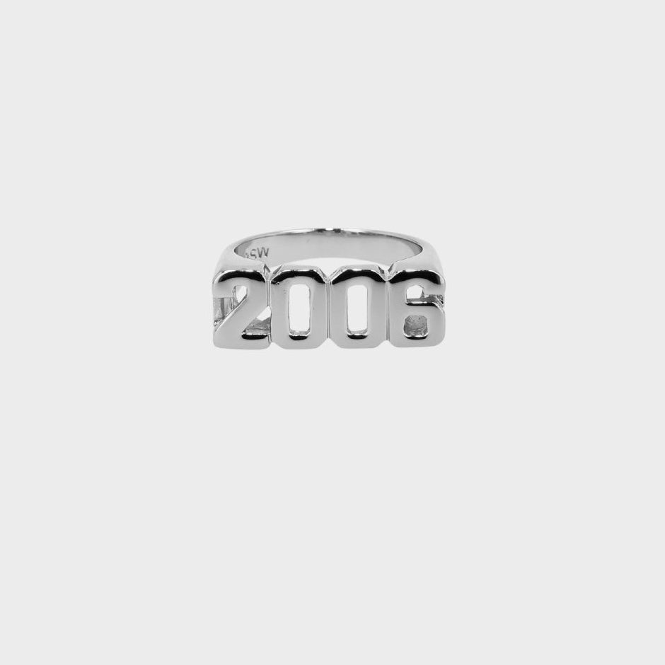 Birth Year Ring Silver wintherstudio-se
