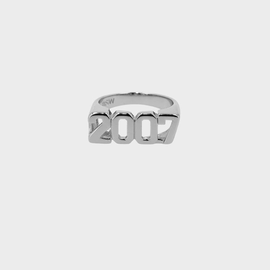 Birth Year Ring Silver wintherstudio-se