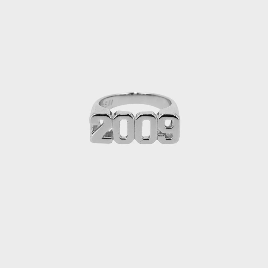 Birth Year Ring Silver wintherstudio-se