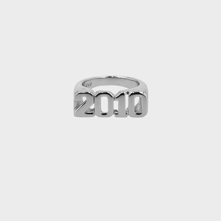 Birth Year Ring Silver wintherstudio-se