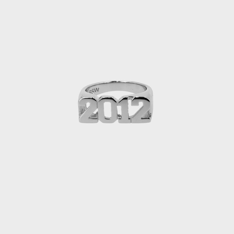 Birth Year Ring Silver wintherstudio-se