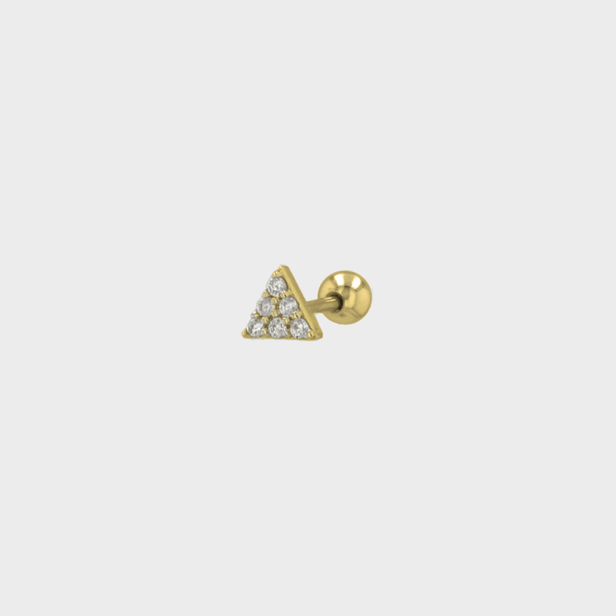 Crystal Triangle Piercing wintherstudio-se