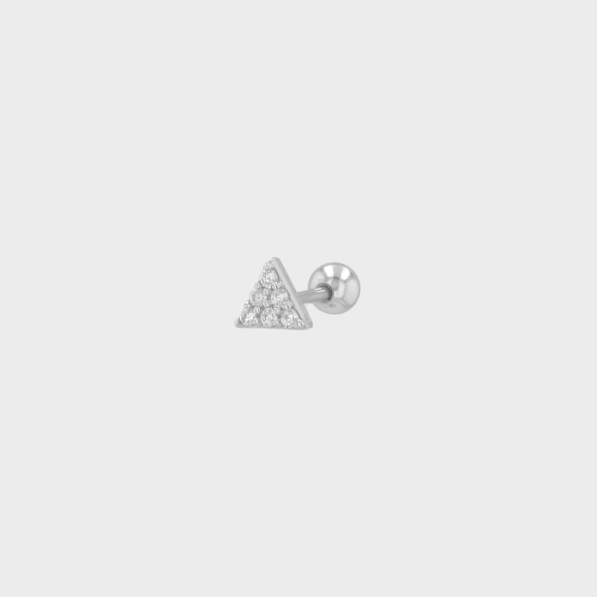 Crystal Triangle Piercing wintherstudio-se