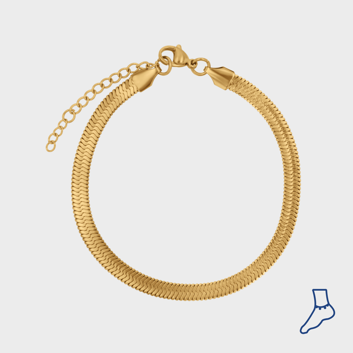 Flat Snake Fotlänk wintherstudio-se