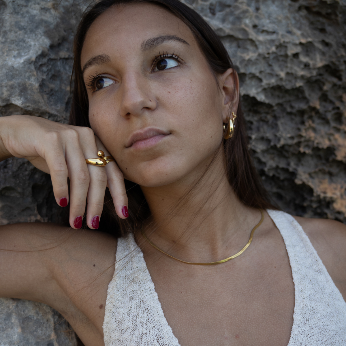 Flat Snake Halsband wintherstudio-se