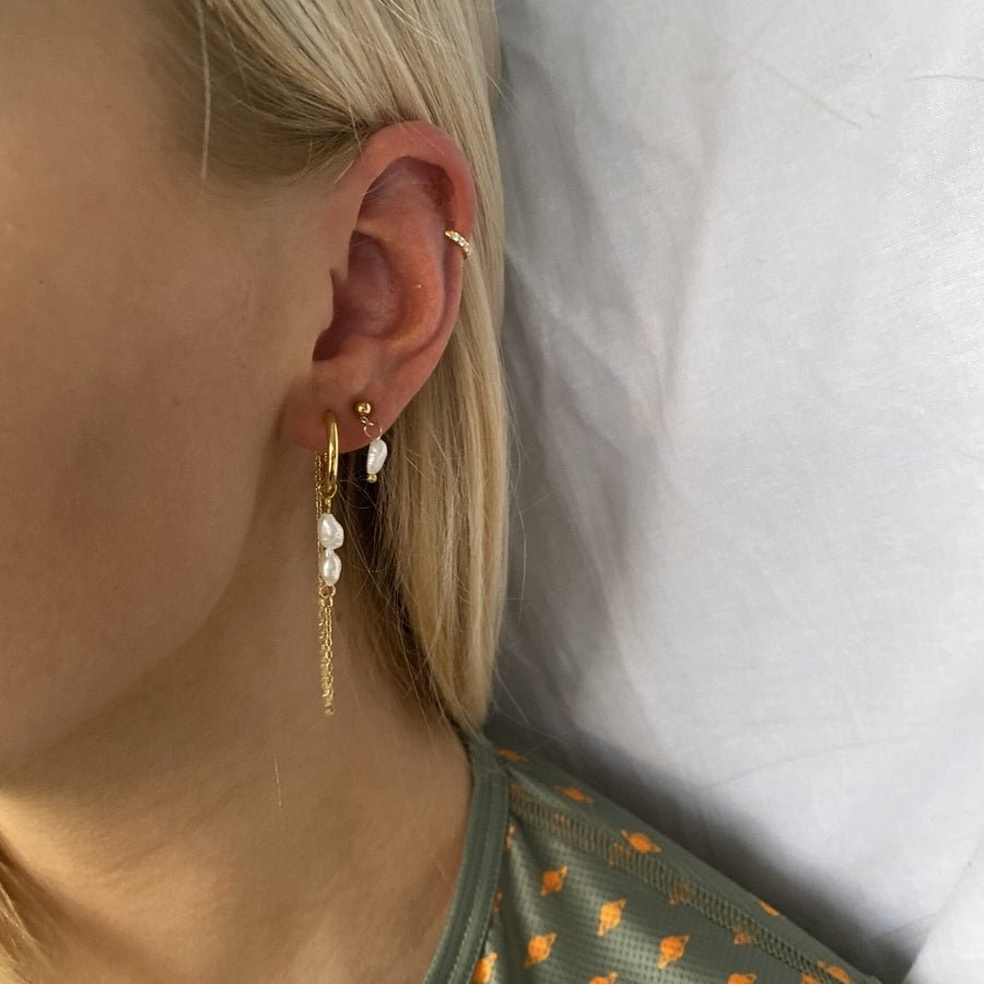 Julia Pearl Stiftörhängen wintherstudio-se