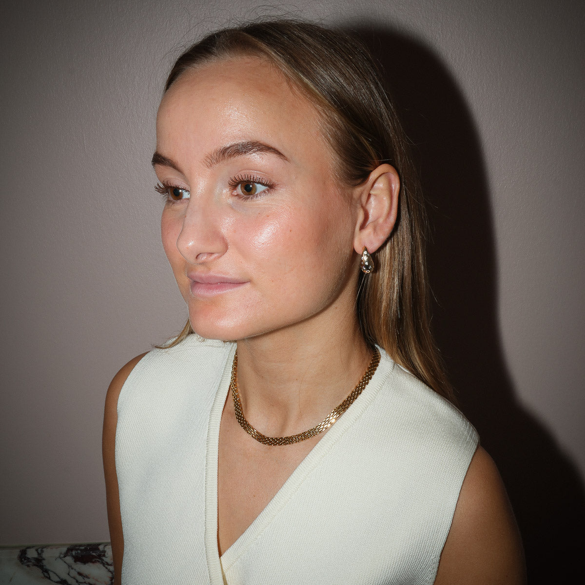 Drop Stone Øreringe wintherstudio-dk