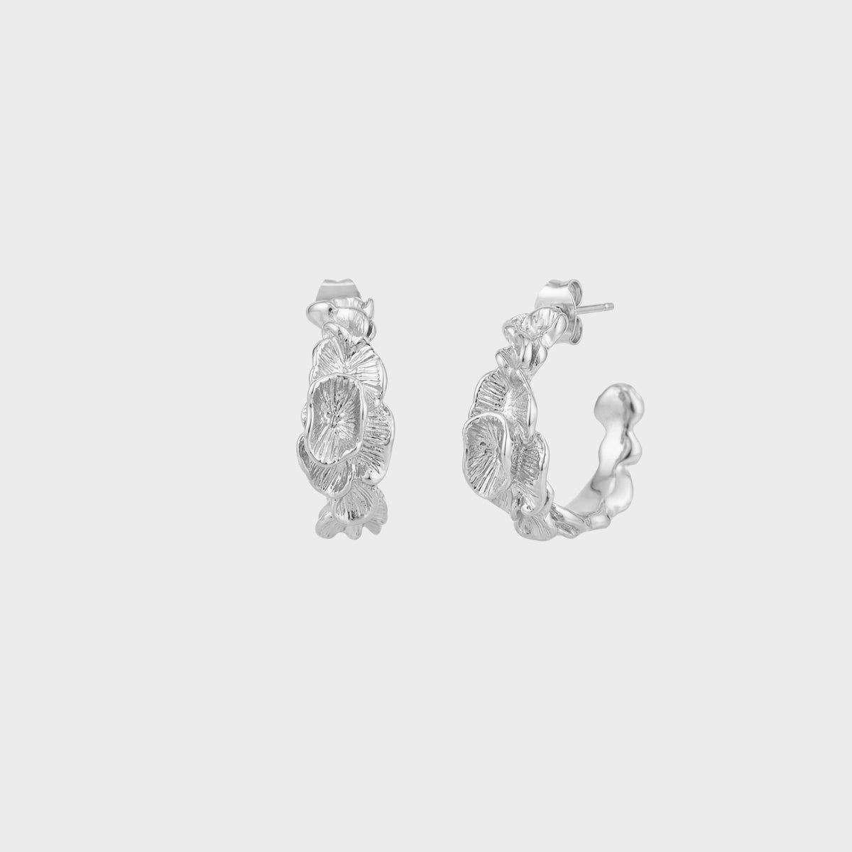 Muslas earrings silver