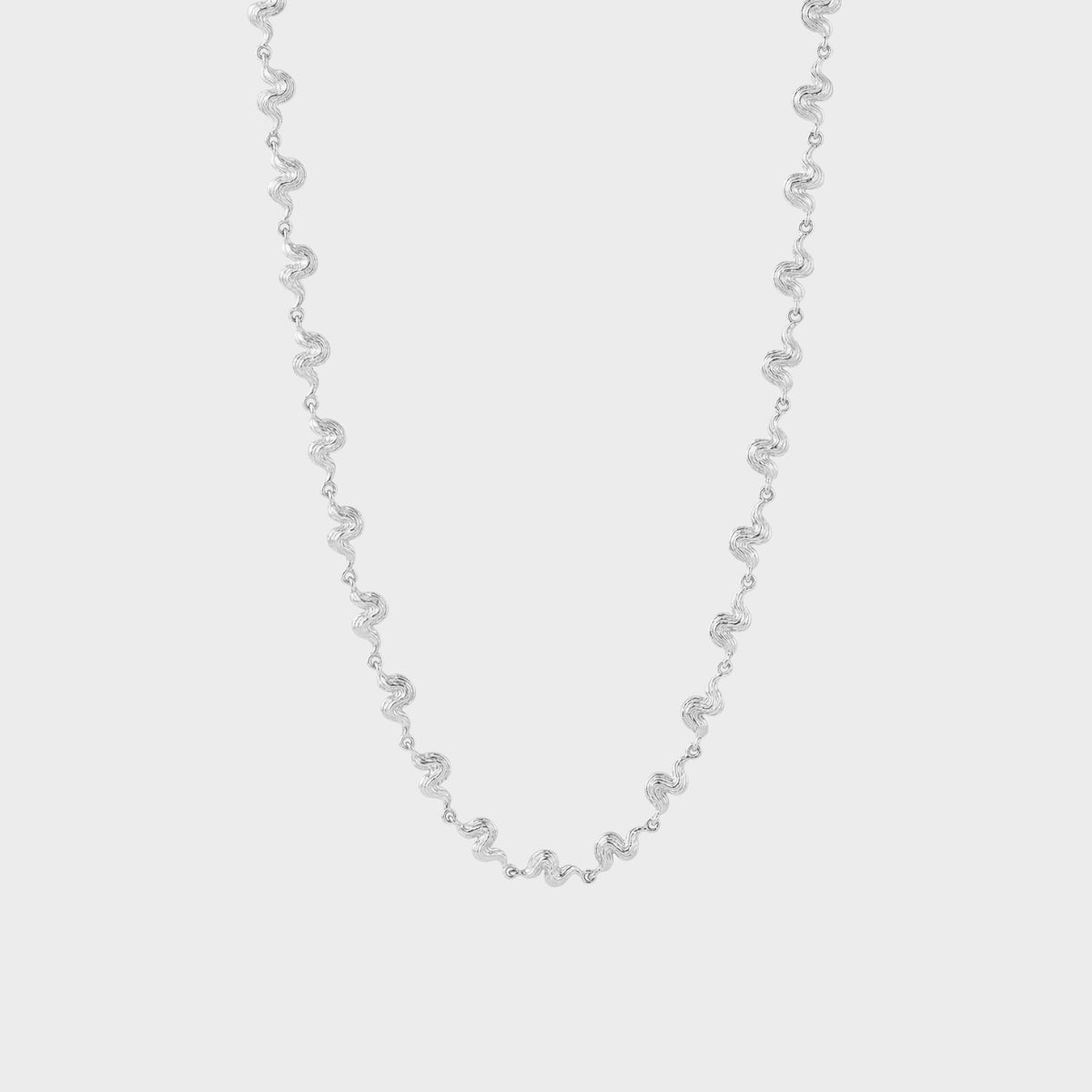 Muzi necklace silver