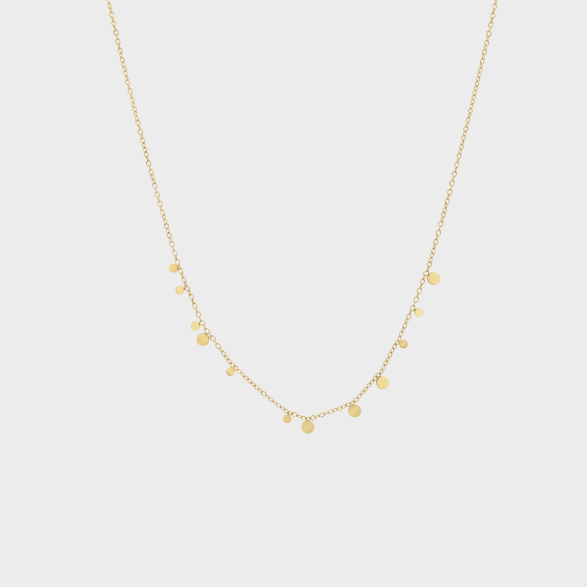 Simple Coin Halskæde wintherstudio-dk