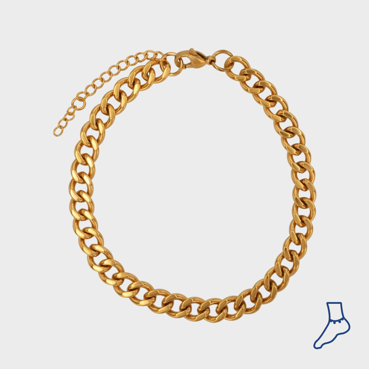 Classic Chain Ankelkæde wintherstudio-dk