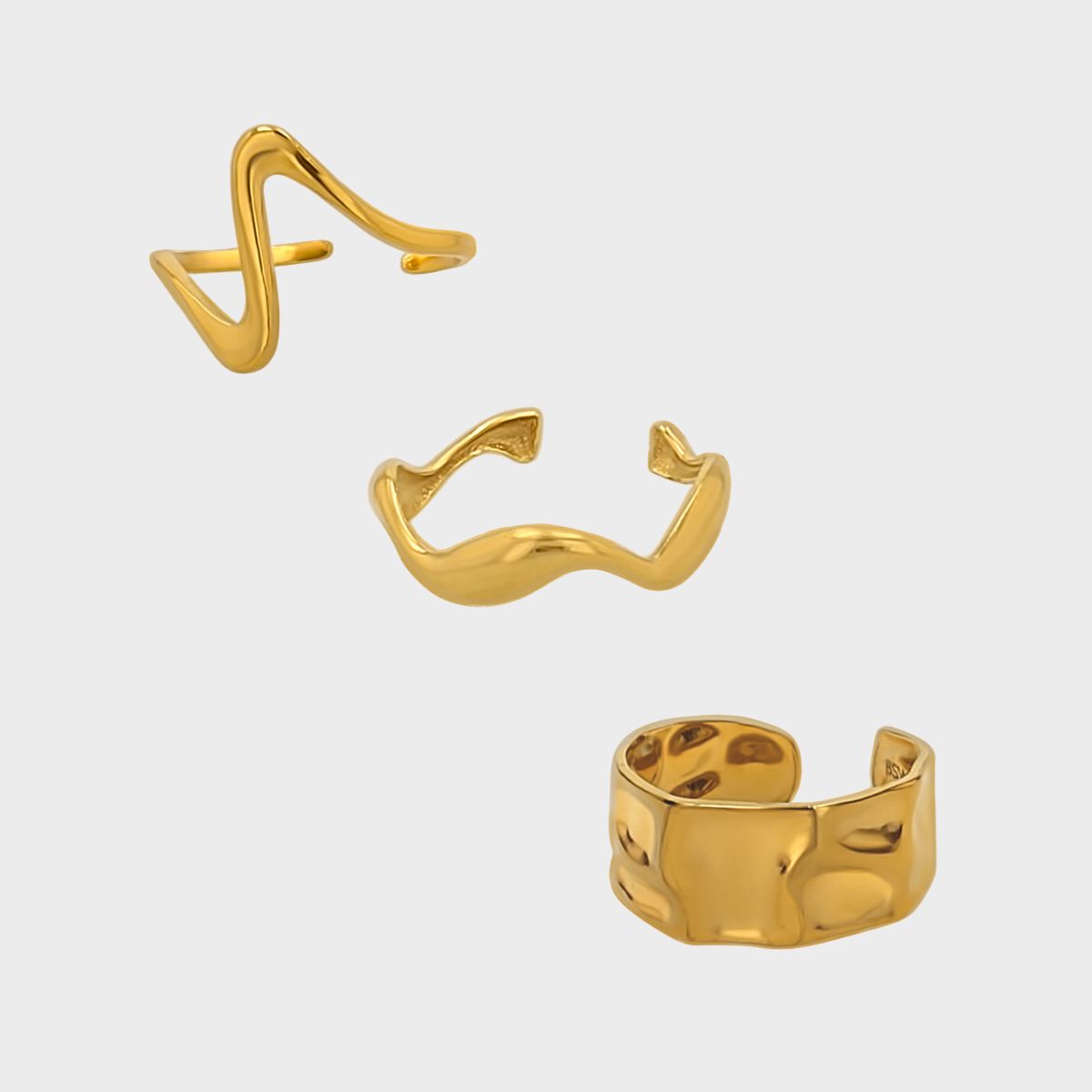 Ring Mix - guldfärget wintherstudio-se