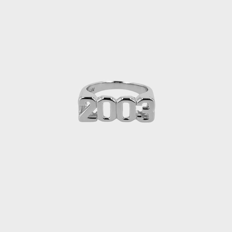 Birth Year Ring Silver wintherstudio-se