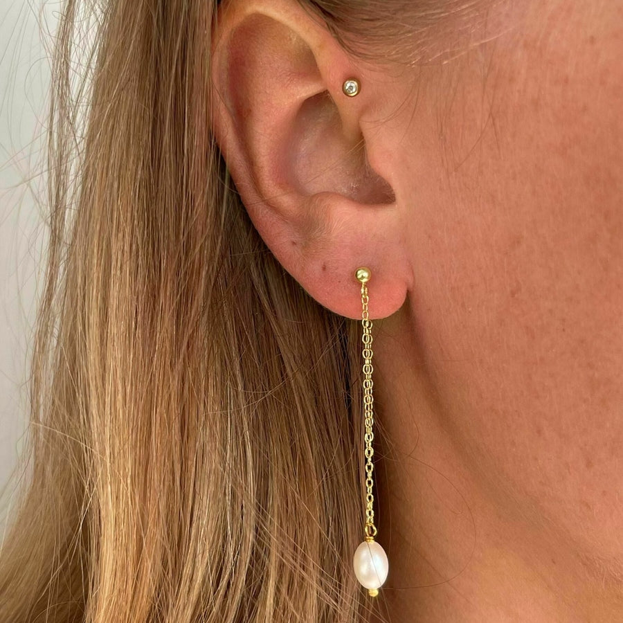 Classico Pearl Øreringe wintherstudio-dk