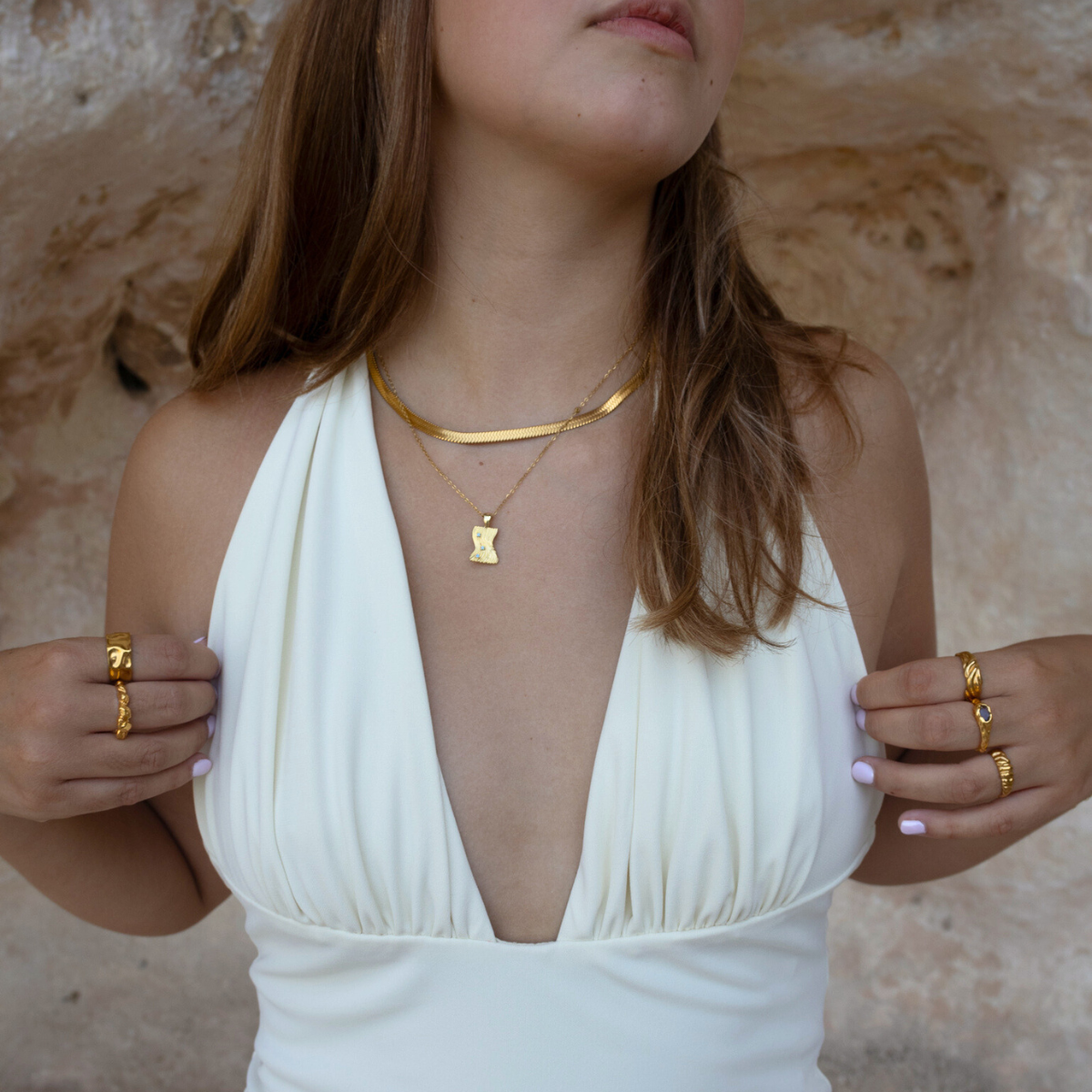 Flat Snake Halsband wintherstudio-se