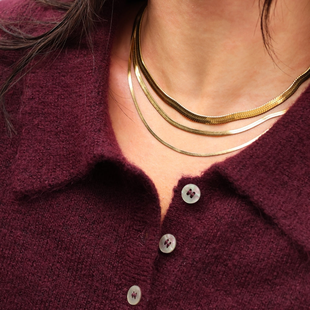 Flat Snake Halsband wintherstudio-se