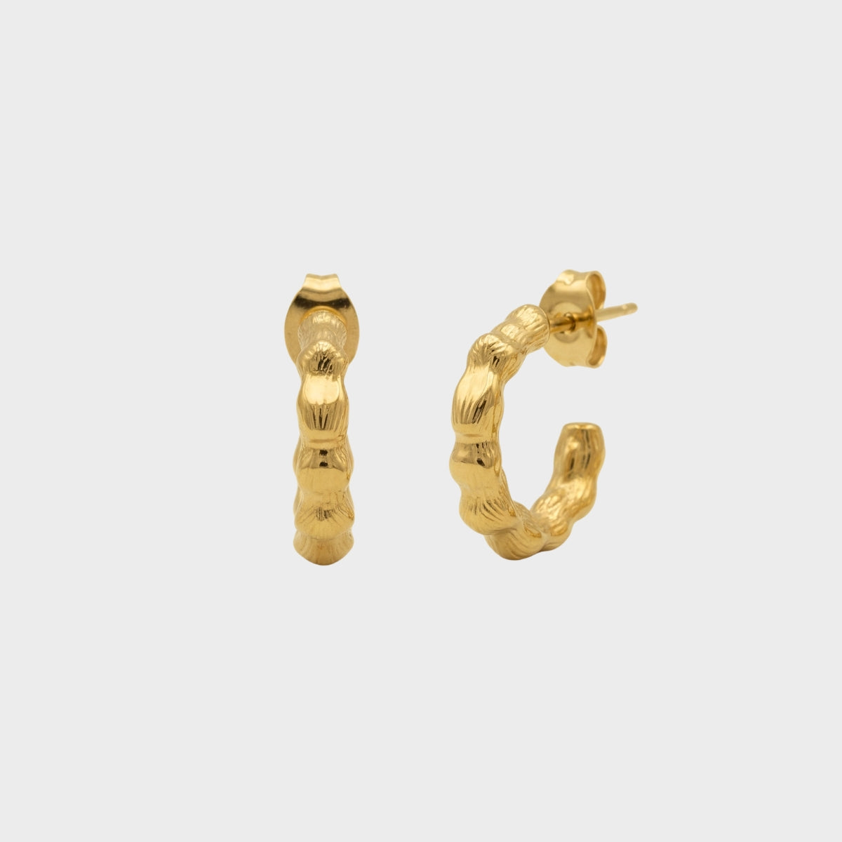 Mini helmi hoops gold