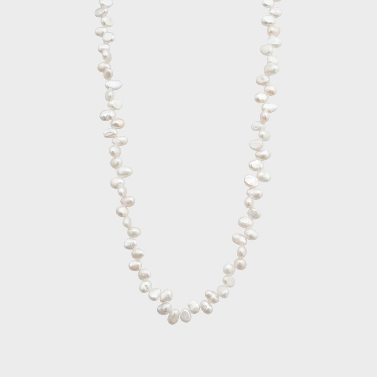 oval pearl necklace