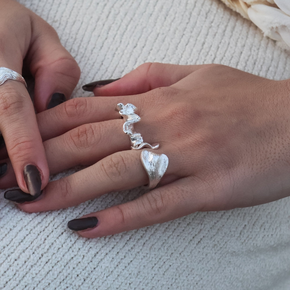 Silver Aletas ringar