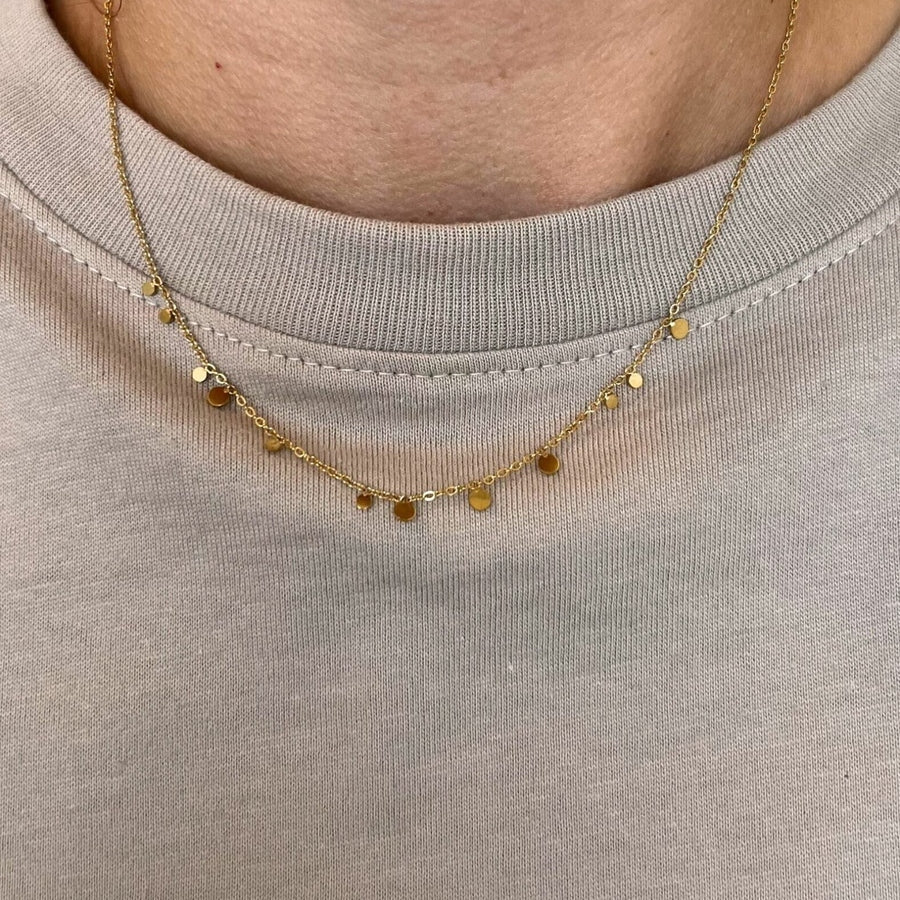 Simple Coin Halskæde wintherstudio-dk