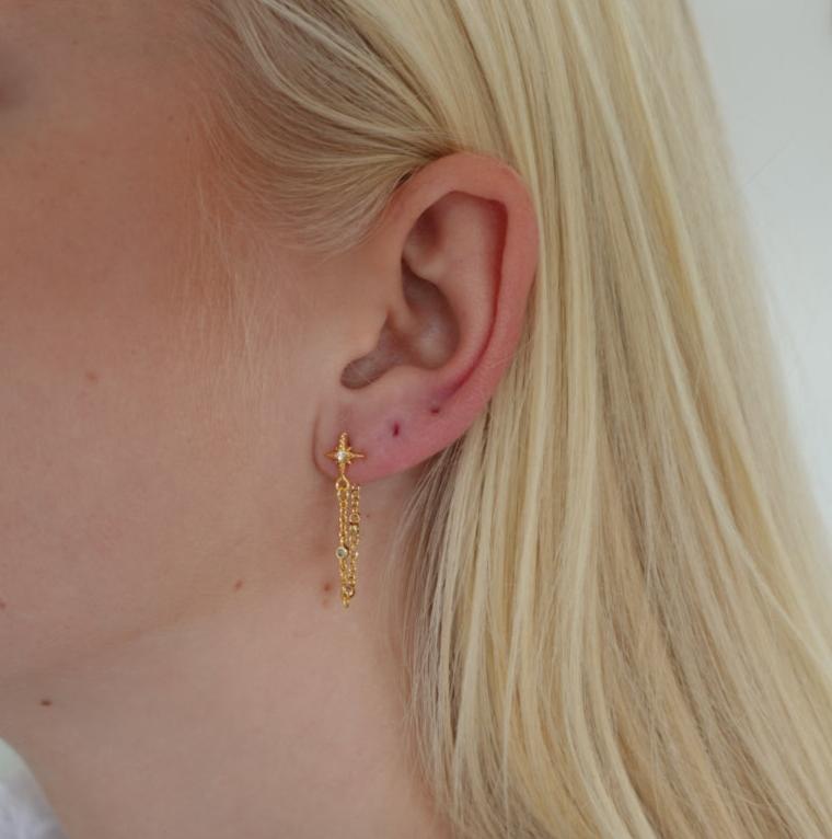 Polaris Chain Øreringe wintherstudio-dk